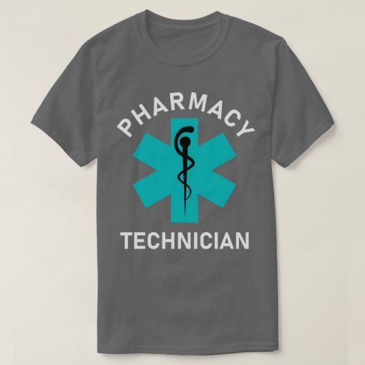 Farmaceutische technicus PT 5 T-shirt (Design voorkant)