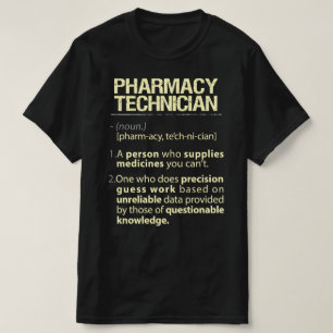 Farmaceutische technicus Real American Definition T-shirt