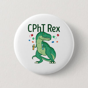 Farmaceutische technicus Tech CPhT Rex Ronde Button 5,7 Cm