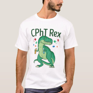 Farmaceutische technicus Tech CPhT Rex T-shirt