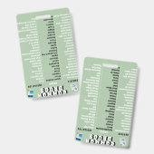 Farmaceutische technicus - Top 50 van geneesmiddel Badge (Front & Back)