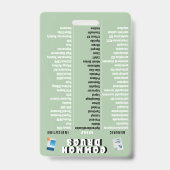 Farmaceutische technicus - Top 50 van geneesmiddel Badge (Back)