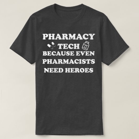 Farmaceutische techniek omdat zelfs apothekers hel t-shirt (Design voorkant)