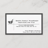 Farmaceutische Visitekaartje (Voorkant)
