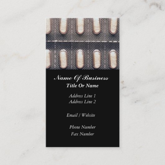 Farmaceutische Visitekaartje (Voorkant)