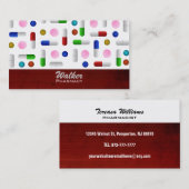 Farmaceutische Visitekaartjes - achtergrondverwiss (Voorkant / Achterkant)