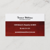 Farmaceutische Visitekaartjes - achtergrondverwiss (Achterkant)