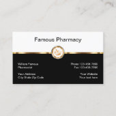 Farmaceutische Visitekaartjes van de klasse (Voorkant)