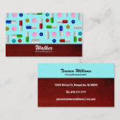 Farmaceutische Visitekaartjes - verwisselbaar in k (Voorkant / Achterkant)