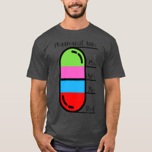 Farmaceutische vorm 1 t-shirt