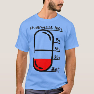 Farmaceutische vorm 6 t-shirt