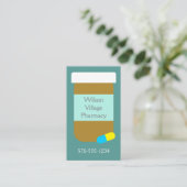 Farmaceutische vorm Blisterverpakking Visitekaartje (Staand voorkant)