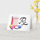 Farmaceutische vorm kaart (Gele Bloem)