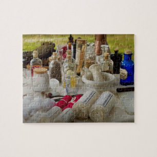 Farmaceutische vorm - veldset voor burgeroorlogen legpuzzel