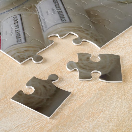 Farmaceutische vorm - veldset voor burgeroorlogen legpuzzel (Zijkant)