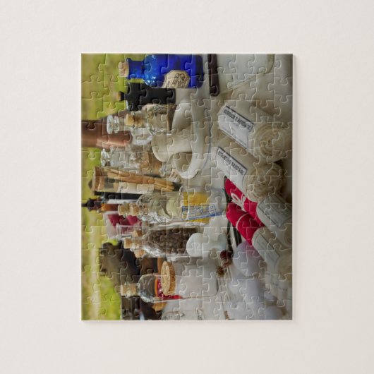 Farmaceutische vorm - veldset voor burgeroorlogen legpuzzel (Verticaal)