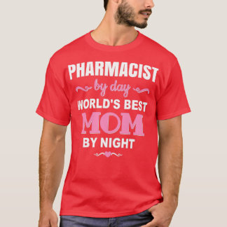 Farmaceutische vorm Wereldwijde 27s Beste moeder b T-shirt