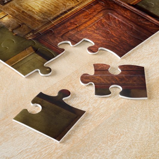 Farmaceutische vorm - zaal - het dispensarium legpuzzel (Zijkant)