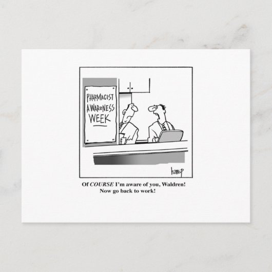 Farmaceutische week briefkaart (Voorkant)