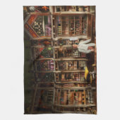 Farmacie - A Russian Pharmacy 1885 Theedoek (Verticaal)