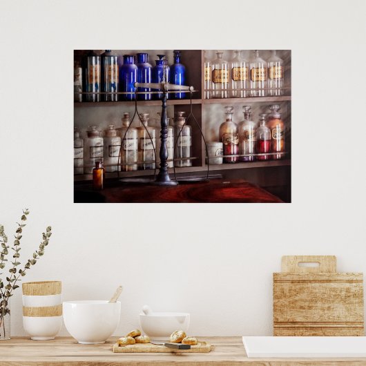 Farmacie - Apothecarius Poster (Keuken)