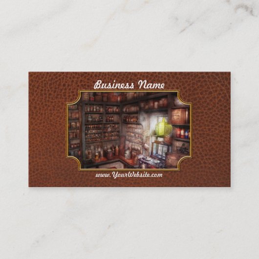 Farmacie - Apparatuur - Studie van Merlin Visitekaartje (Voorkant)