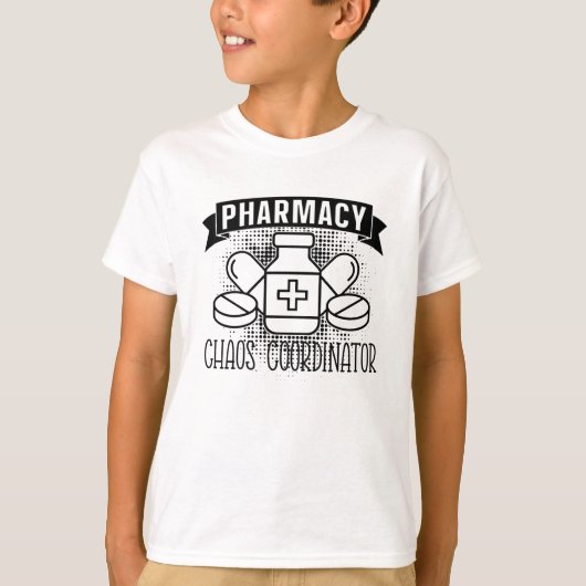 Farmacie Coördinator Technische apotheker T-shirt (Voorkant)