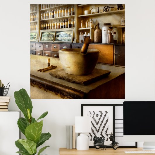 Farmacie - De bron van mijn hoofdpijn Poster (Thuiskantoor)