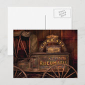 Farmacie - de reumatische kure wagen briefkaart (Voorkant / Achterkant)