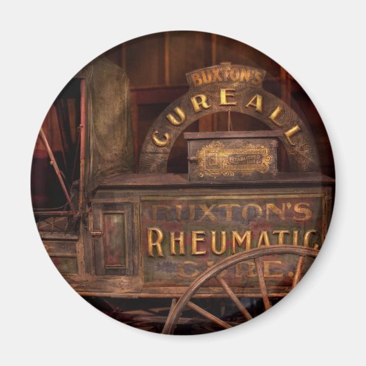 Farmacie - de reumatische kure wagen magneet (Voorkant)