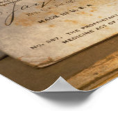 Farmacie - Dingen in flessen en dozen Poster (Hoek)