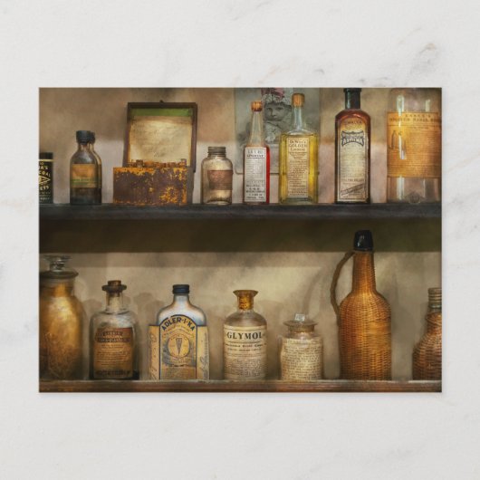 Farmacie - Geneesmiddelen uit het verleden Briefkaart (Voorkant)