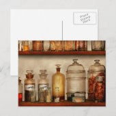 Farmacie - Geneesmiddelencuriositeiten Briefkaart (Voorkant / Achterkant)
