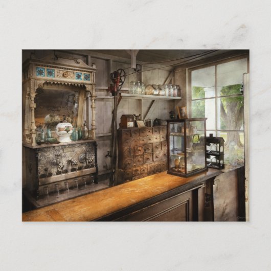 Farmacie - Gezondheidstonica Briefkaart (Voorkant)