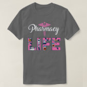 Farmacie Gift Print Pharmacy Tech Medical Studie T-shirt (Design voorkant)