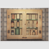 Farmacie - in de medicijnkast tissuepapier (Voorkant)