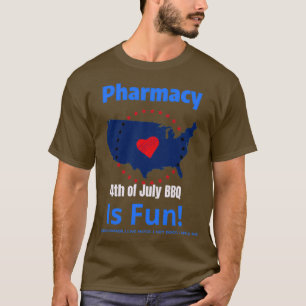 Farmacie is gevierd op 4 juli t-shirt