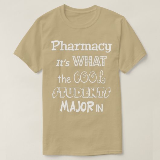 Farmacie Itx27s Wat is de belangrijkste rol van de T-shirt (Design voorkant)