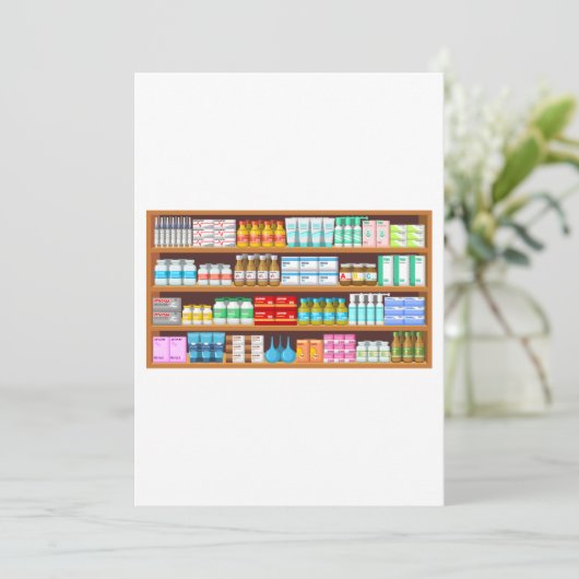 Farmacie Kaart (Staand voorkant)