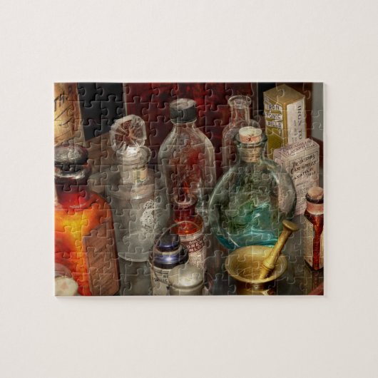 Farmacie - Kies uw gif Legpuzzel (Horizontaal)