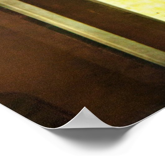 Farmacie - kleurrijk glaswerk poster (Hoek)