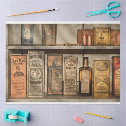 Farmacie - Nieuwe diagnose Tissuepapier (Craft)