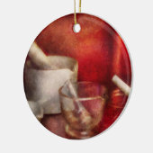 Farmacie - Pestle - Eindeloze variëteit Keramisch Ornament (Links)