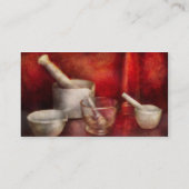 Farmacie - Pestle - Eindeloze variëteit Visitekaartje (Achterkant)