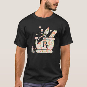 Farmacie Pestle en Mortar Pharmacist Technican T-shirt