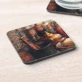 Farmacie - Pestle - Farmacologie Bier Onderzetter (Linkerzijde)