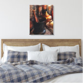 Farmacie - Pestle - Farmacologie Canvas Afdruk (Insitu (Slaapkamer))