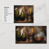 Farmacie - Pestle - Home remedies Visitekaartje (Voorkant / Achterkant)