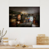 Farmacie - preparaten voor ochtenden poster (Keuken)