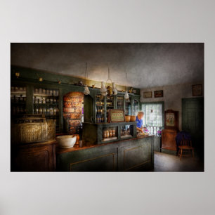 Farmacie - preparaten voor ochtenden poster